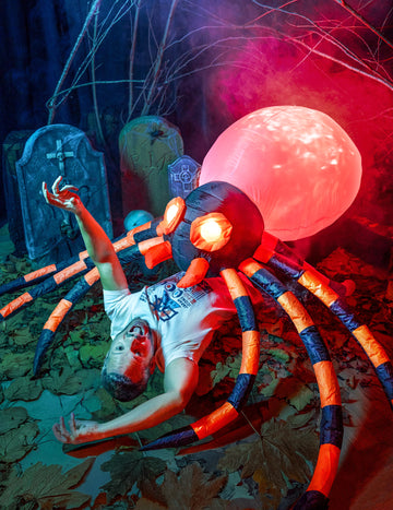 Divovska dekoracija pauka na napuhavanje 180 x 120 cm