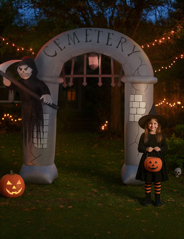 Ulaz groblja na napuhavanje cm