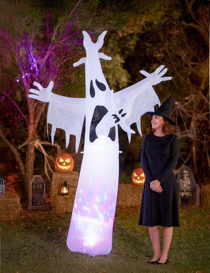 Zavijanje dekoracije na napuhavanje duha 245 cm