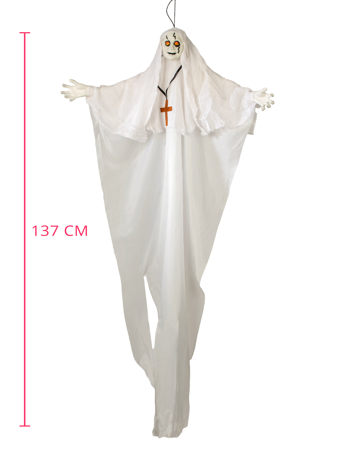 Dekoracija religioznog svjetla posjedovala je 137 cm