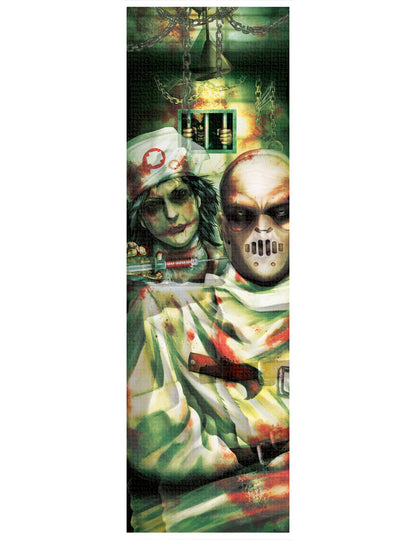 Zidna zidna ukras zombija