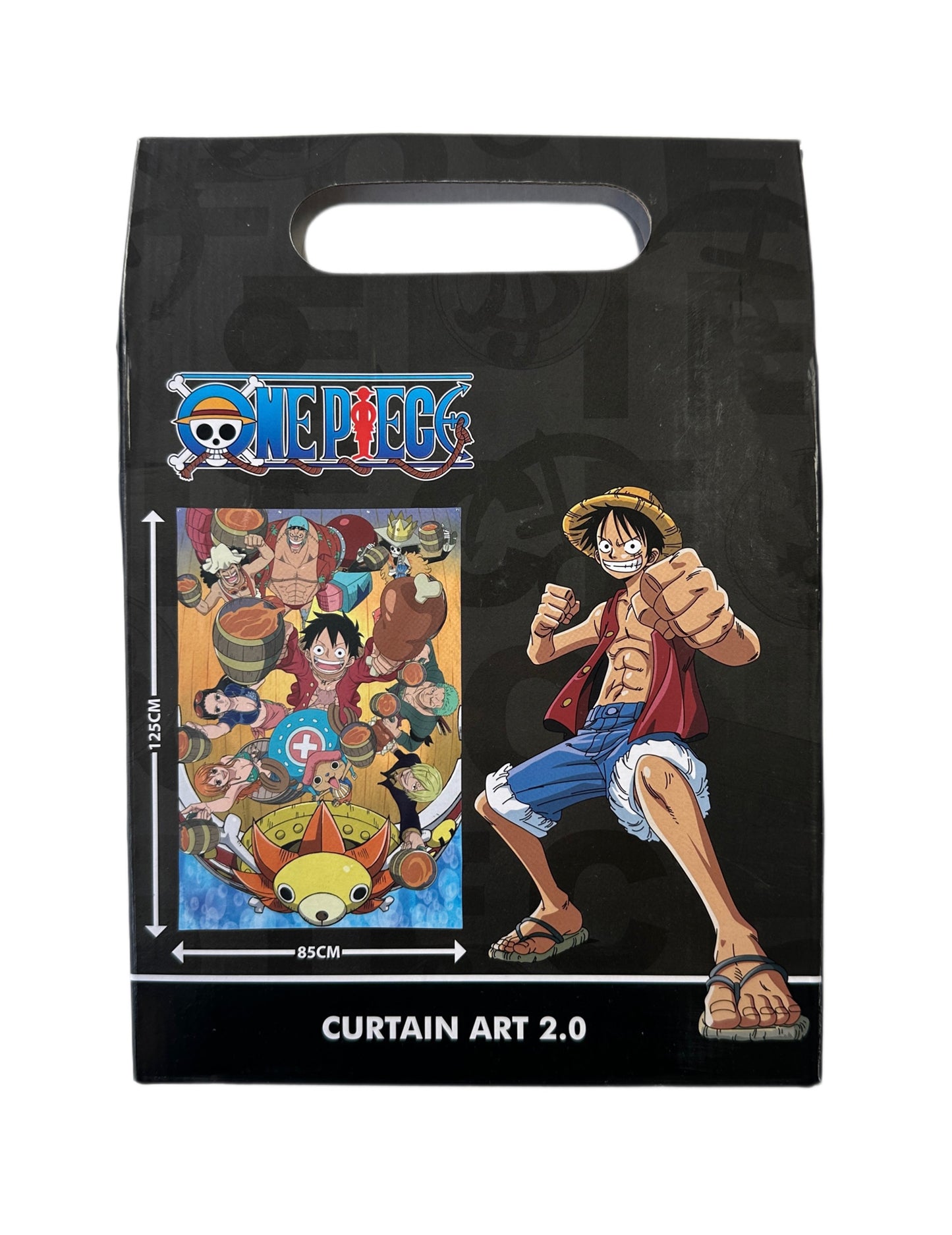 Zidna dekoracija One Piece™ 125×85 cm s metalnim ušicama 