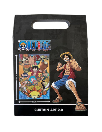 Zidna dekoracija One Piece™ 125×85 cm s metalnim ušicama 