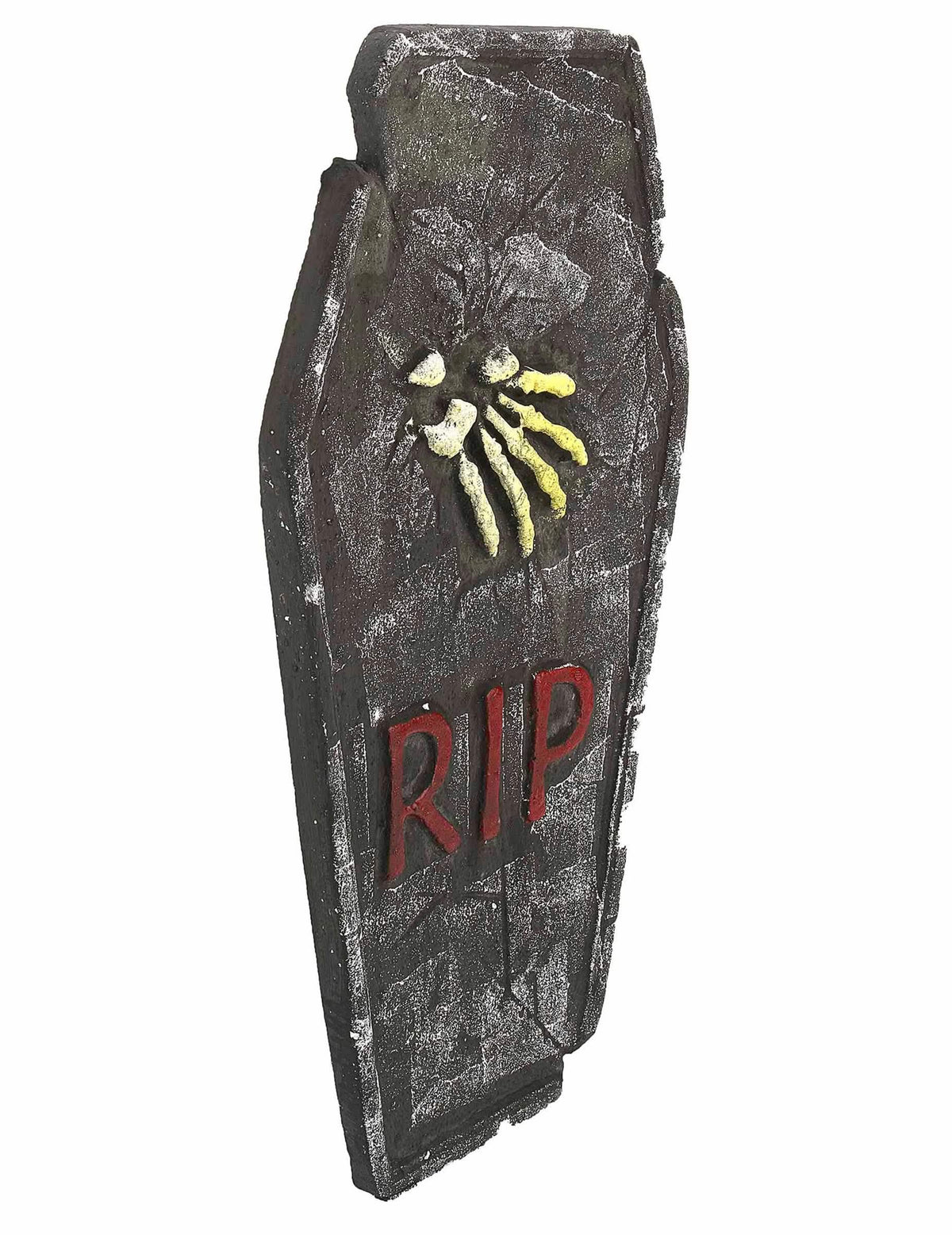 Bočni pogled na dekoraciju nadgrobnog kamena halloween