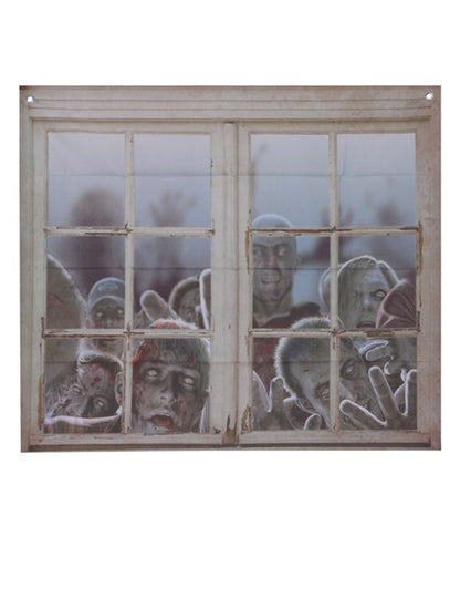 Dekoracija prozora zombija 80 x 90 cm