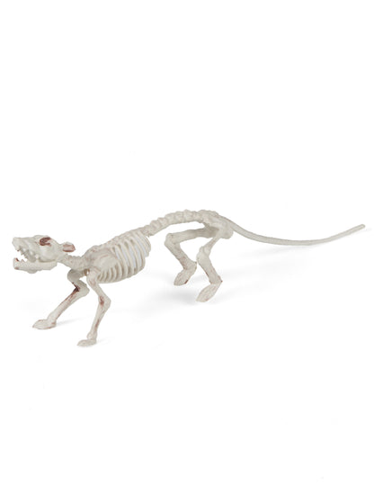 Dekoracija kostura štakora 16 x 23 cm Noć vještica