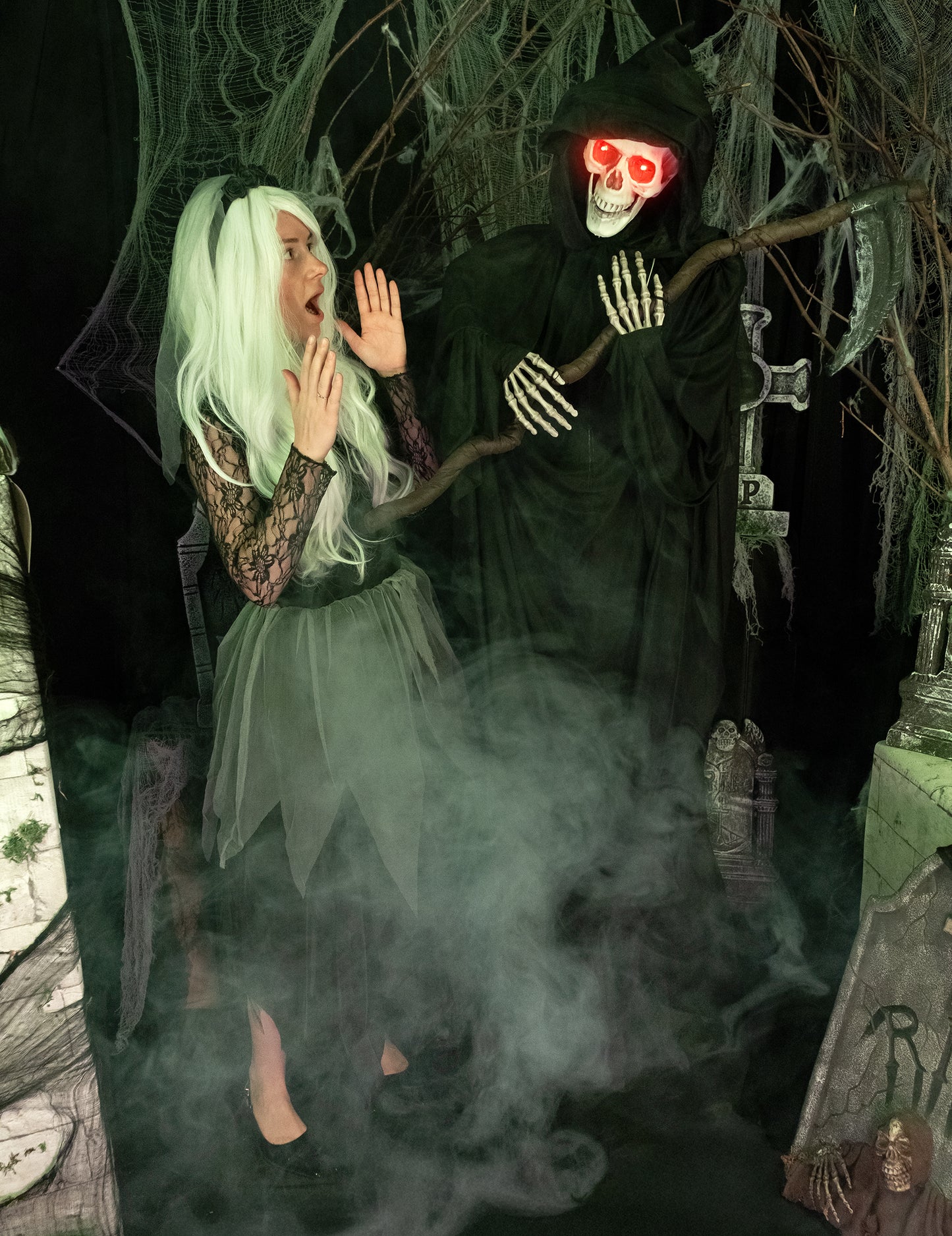 Dekoracija žetelice koja stoji 183 cm