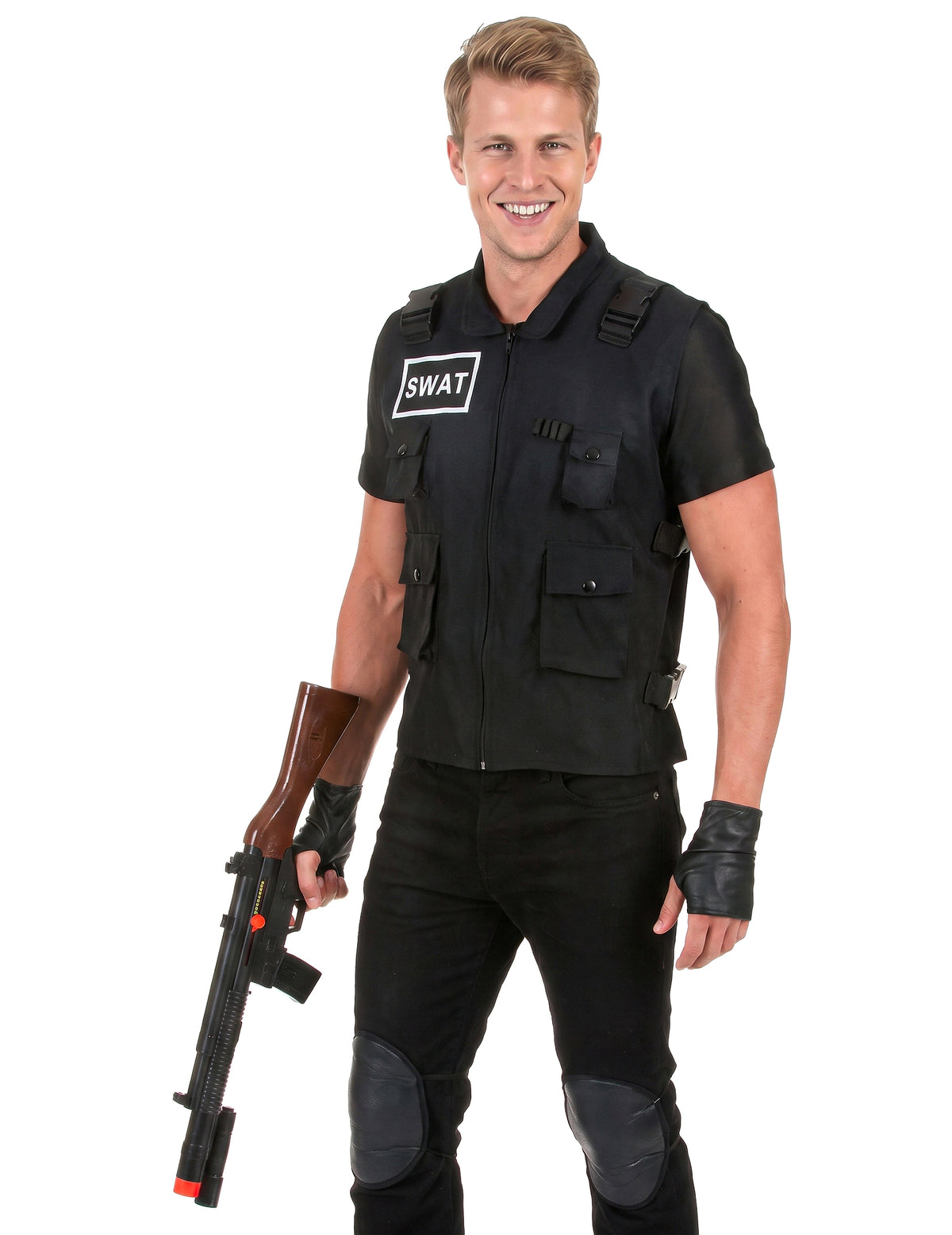 SWAT muški agent prerušen