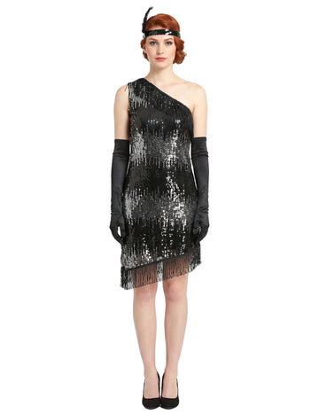 20 crni i srebrni ženski kostim