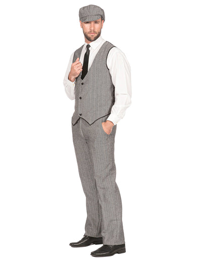 Déguisement années 20 gris luxe homme