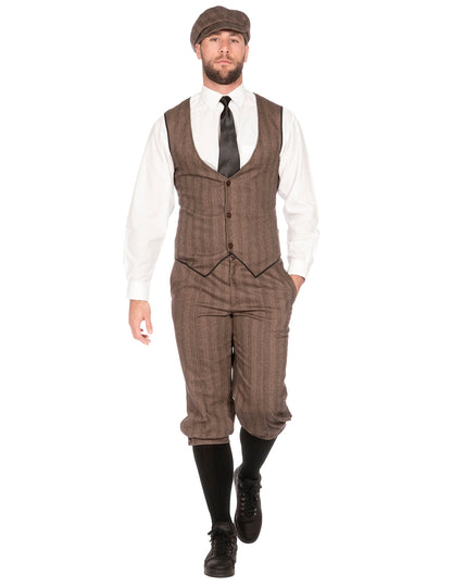 Déguisement années 20 marron luxe homme