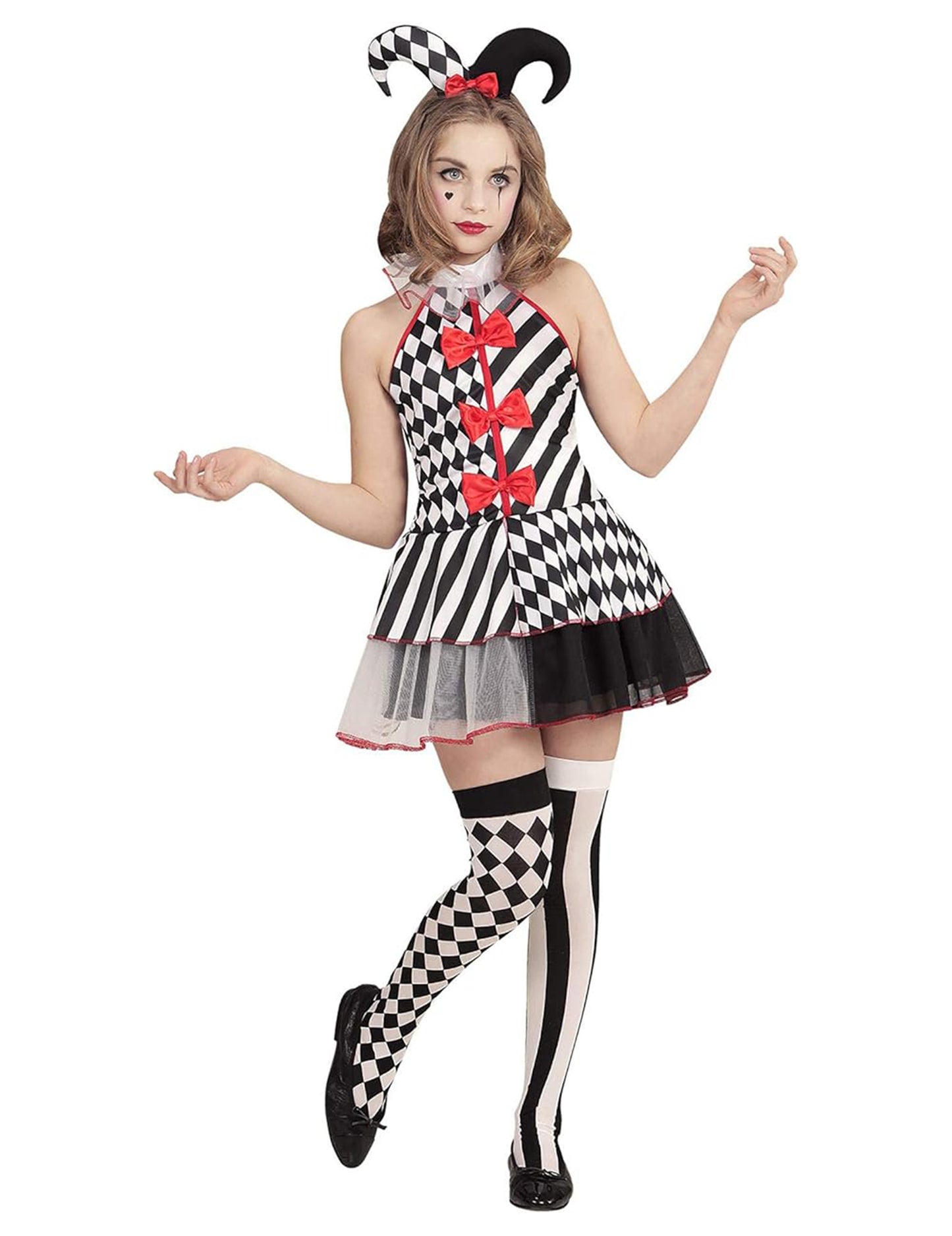 Kći damier djevojke -in -law kostim