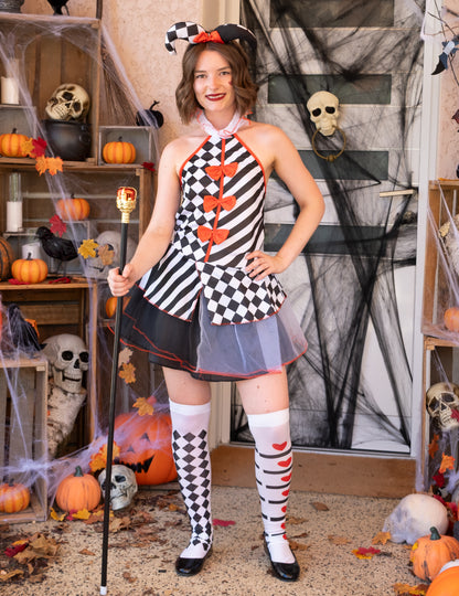 Kći damier djevojke -in -law kostim