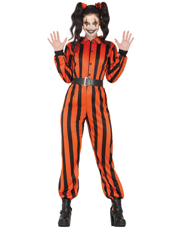 Kostim harlekina za zatvorenicu za žene
