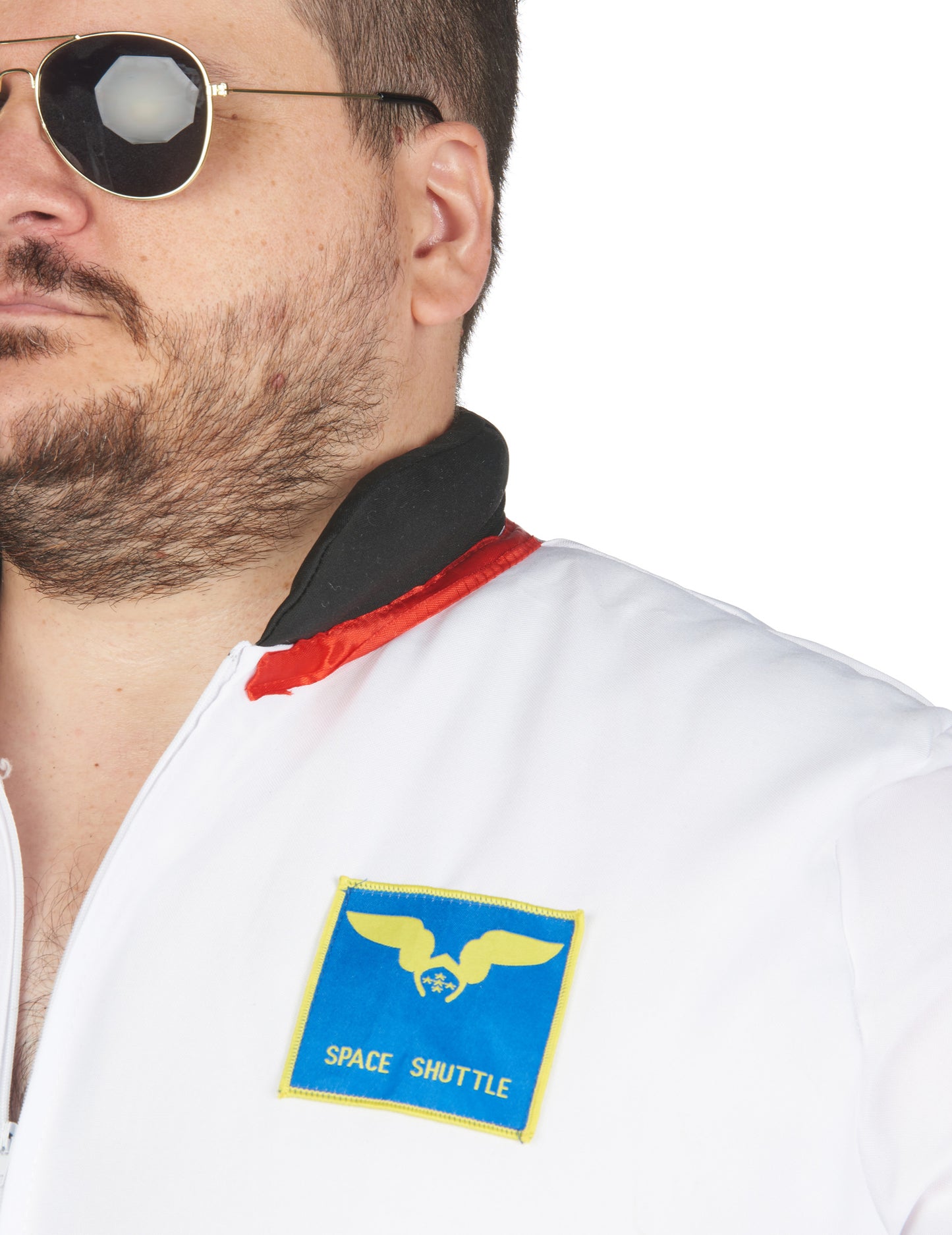 Muški astronaut velike veličine prerušen