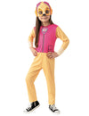 Déguisement basique Stella Pat Patrouille pour enfant rose et jaune avec masque