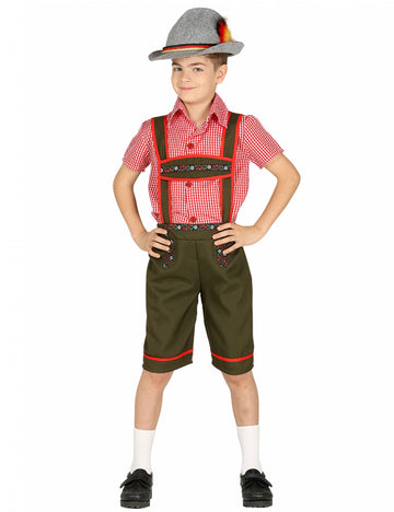 Bavarski dječak kostim