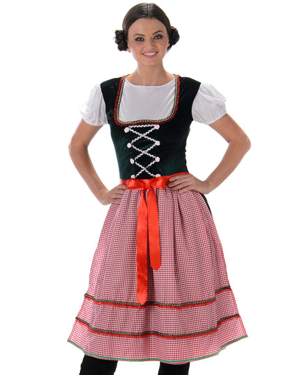 Bavarski kostim, duga haljina, plus size, ženski