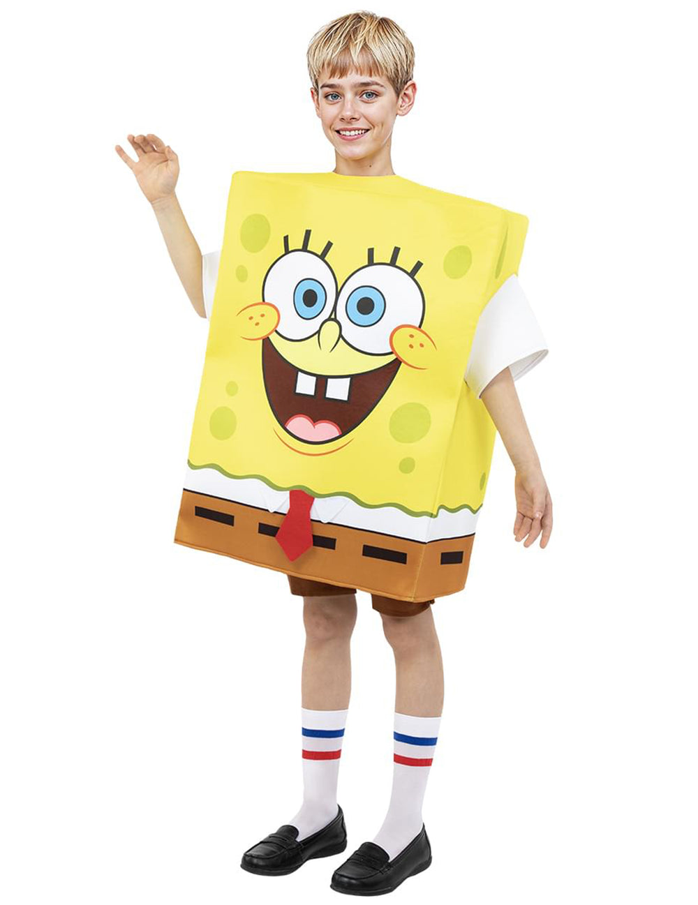 Déguisement Bob l'Éponge pour enfant jaune rectangulaire