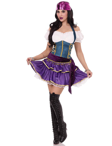 Seksi luksuzni boemski kostim za žene