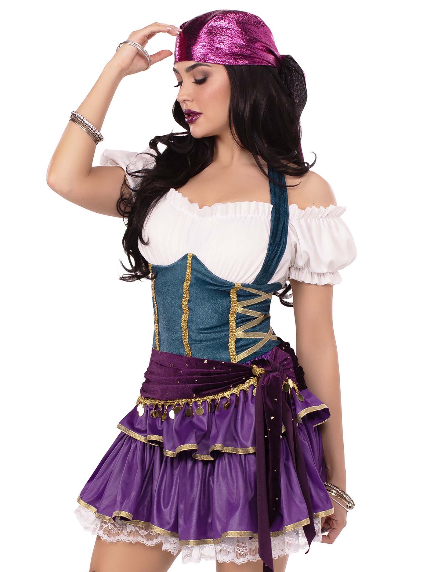 Seksi luksuzni boemski kostim za žene