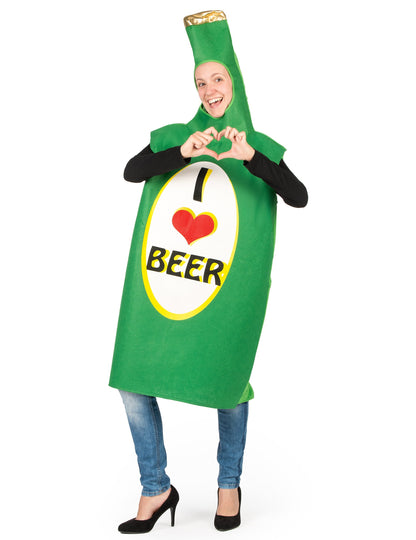 Kostim za bocu zelene pivo za odrasle
