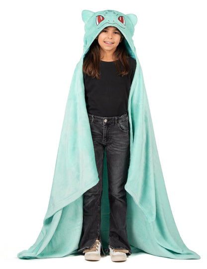 Kostim Bulbizarre polarno pokrivač s kapuljačom za djecu Pokémon™ 