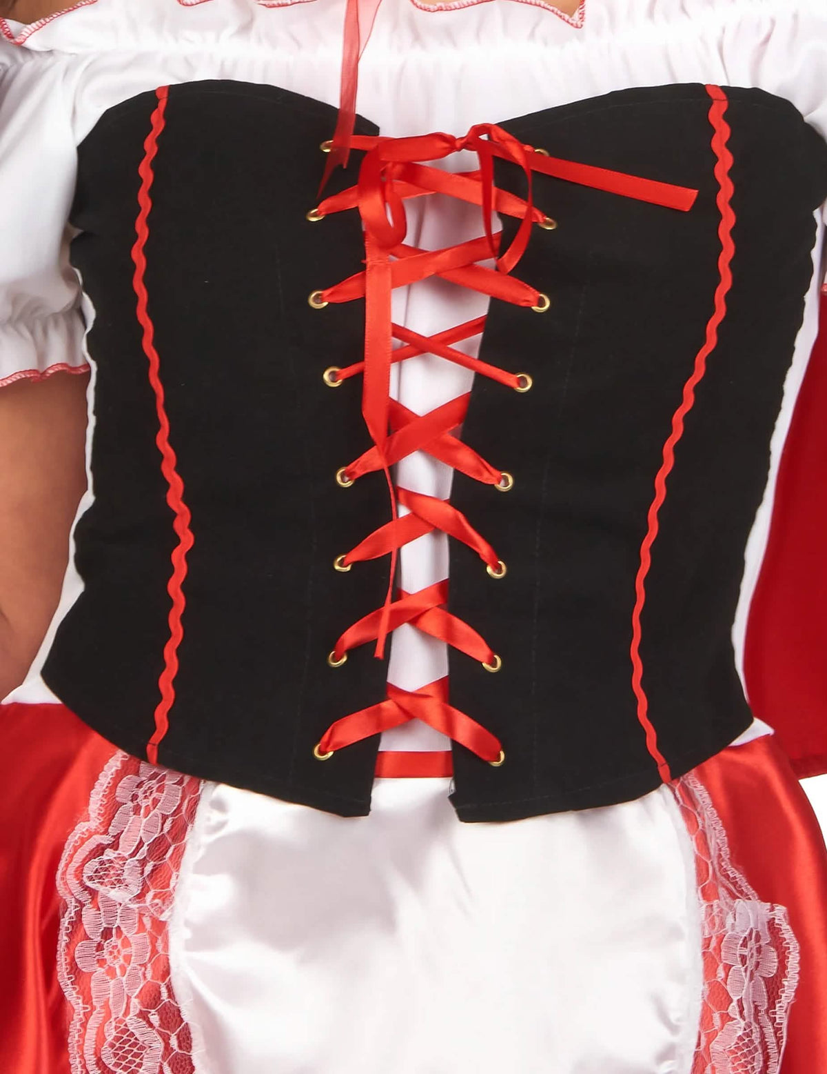 Ženski crveni kostim