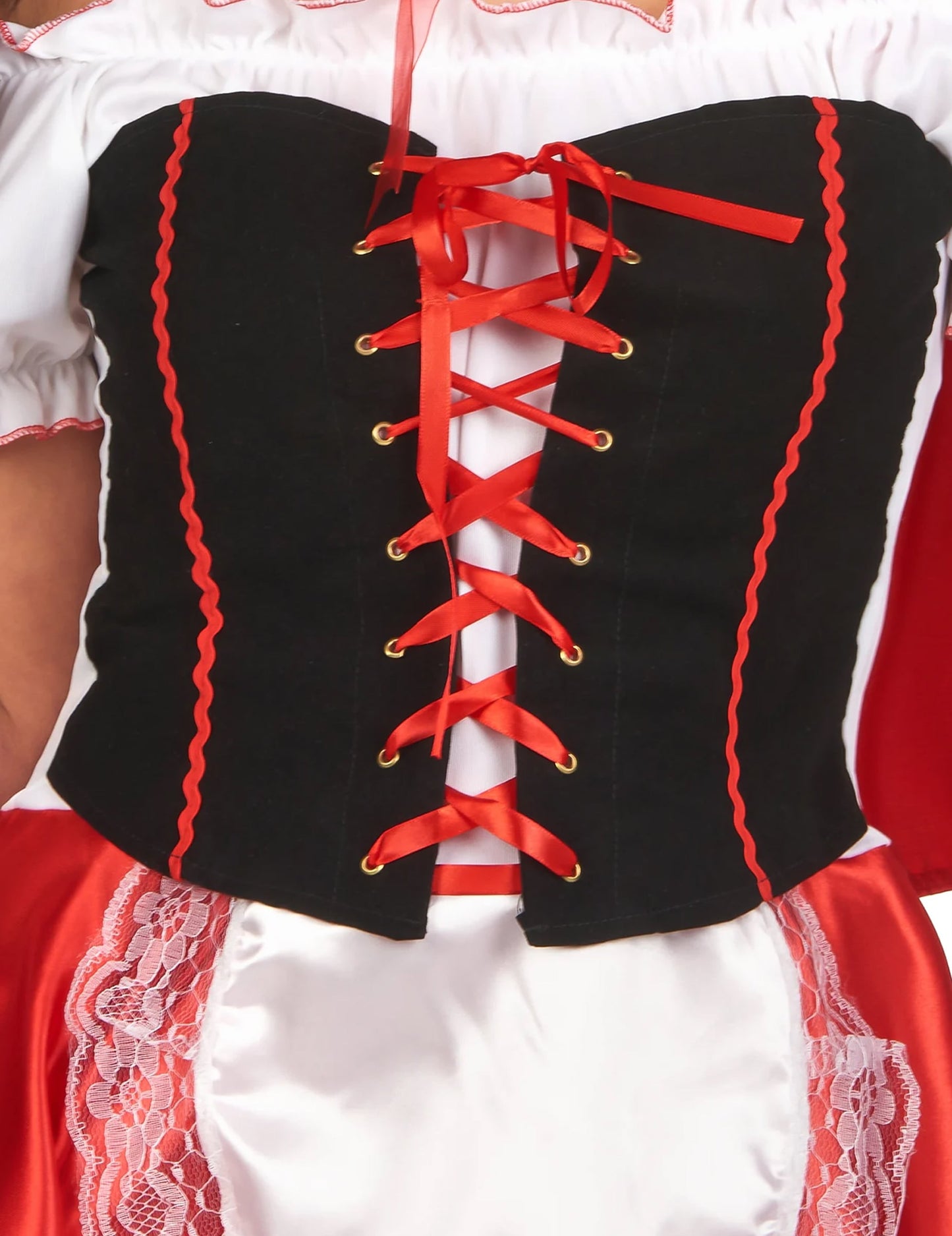 Ženski crveni kostim