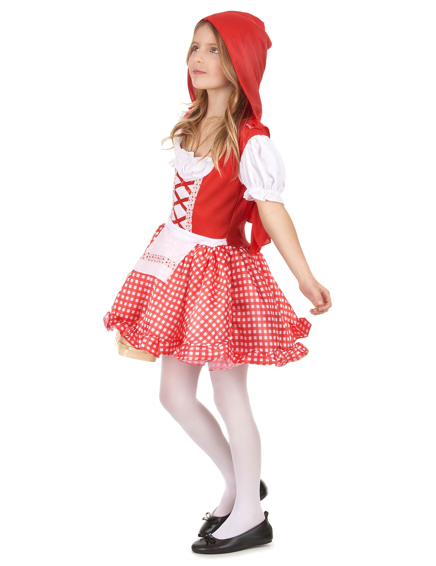 Traditonnel Red Chaperon kostim djevojka