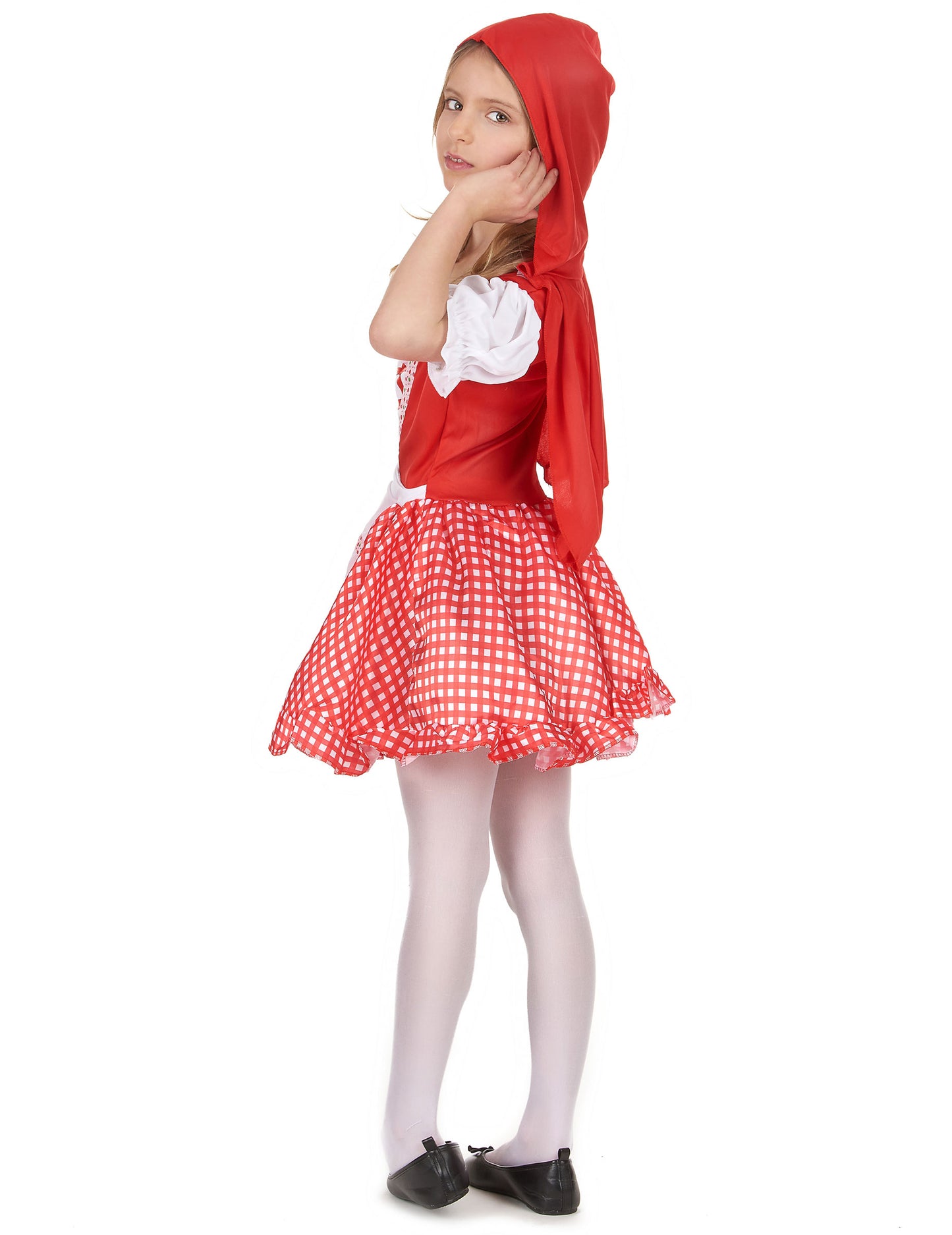 Traditonnel Red Chaperon kostim djevojka