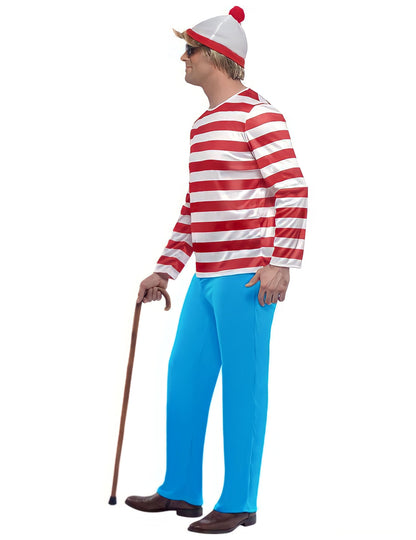 Vue de profil du déguisement Où est Charlie™