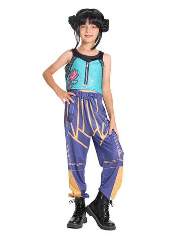 Kostim Lovkinje demona Kpop s hlačama za djevojčice 