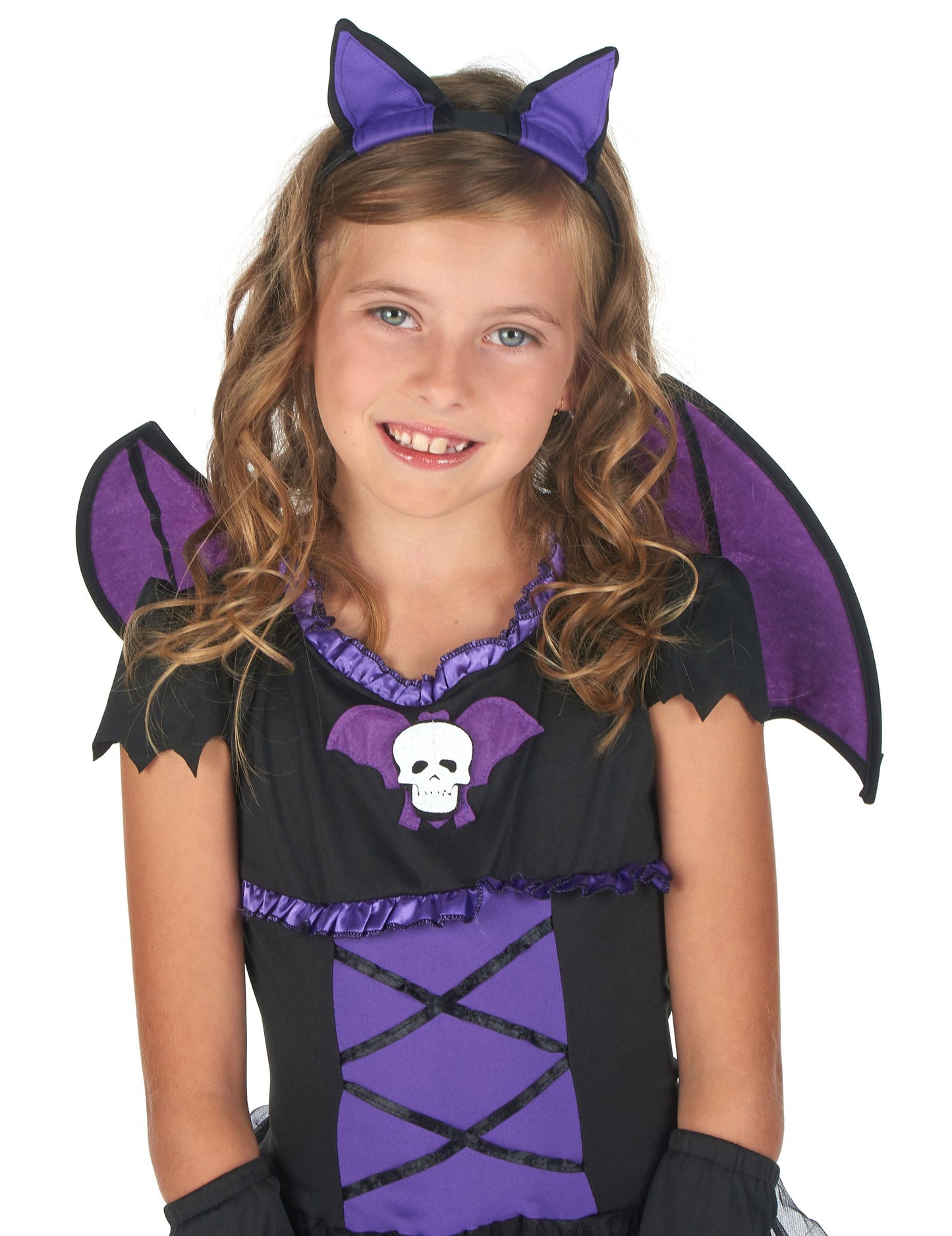 Crna i ljubičasta djevojka prerušena