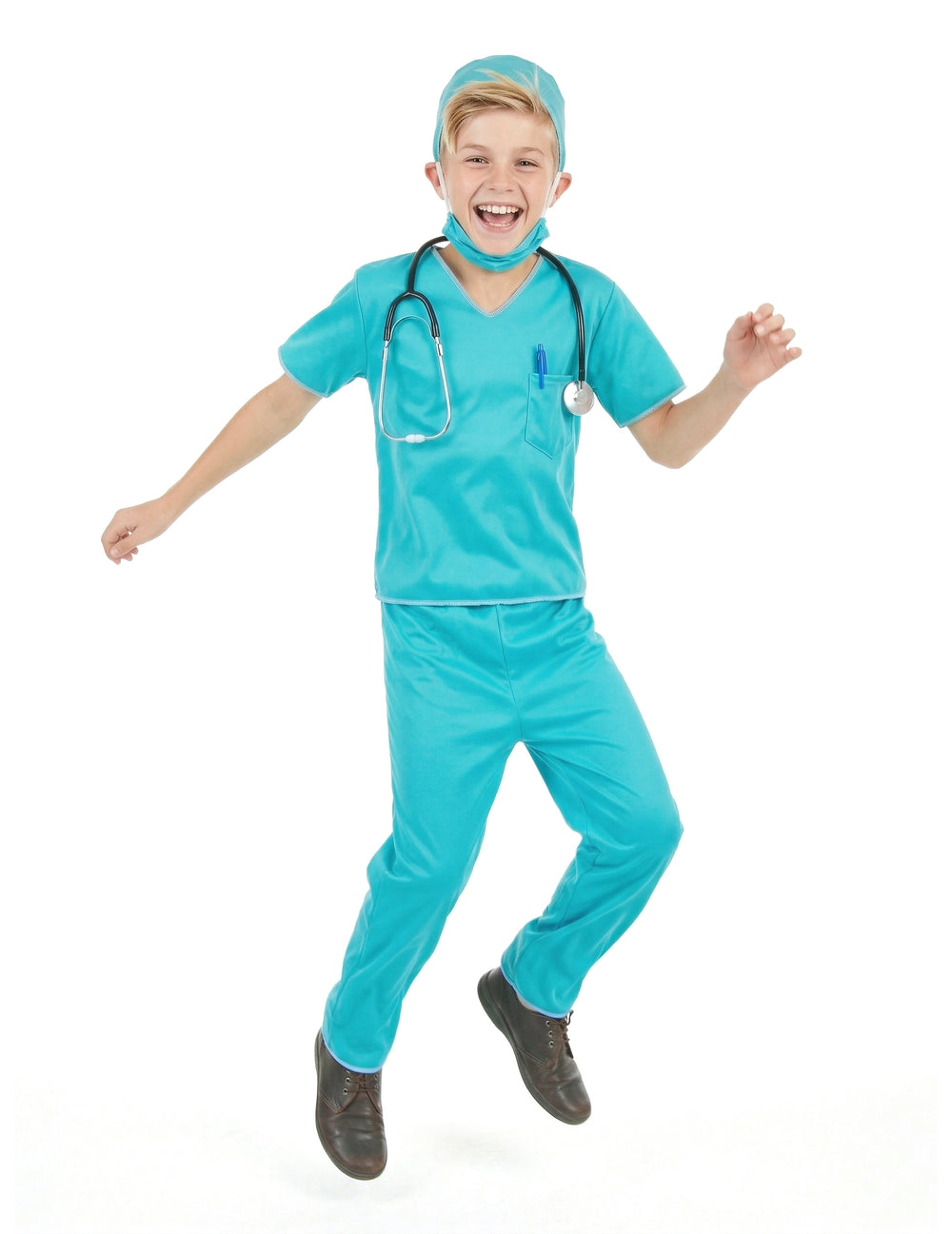 Vue d'ensemble du déguisement de chirurgien pour enfant