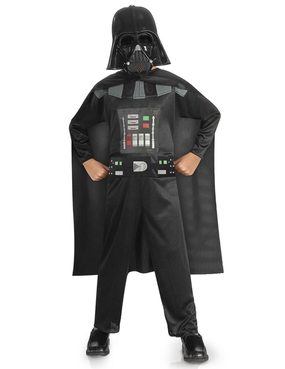 Klasični kostim Dark Vader Star Wars™ za dječak crna s maskom i plaštem