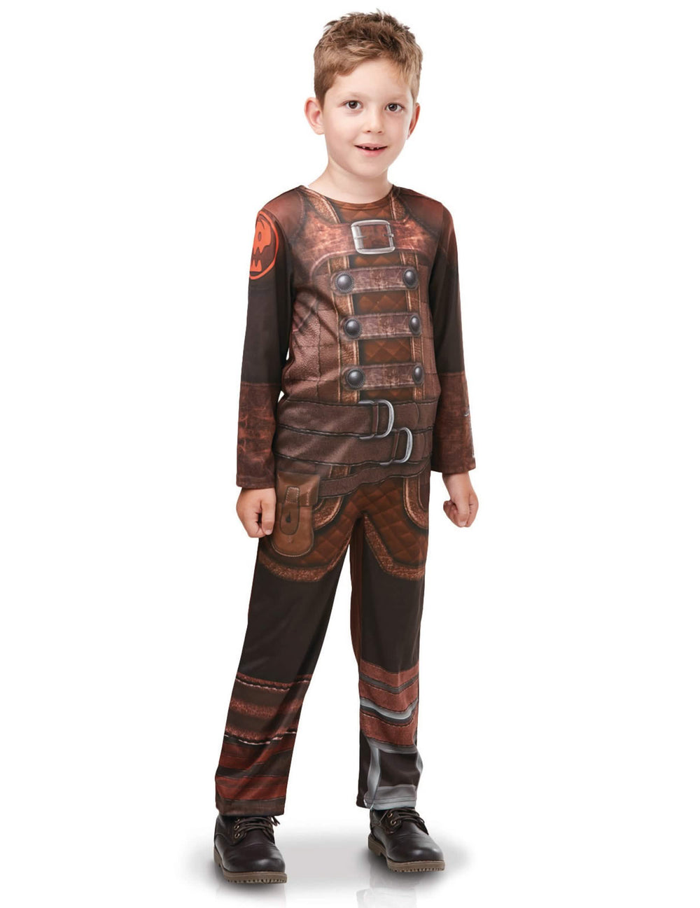 Klasični kostim Hiccup Harold Dragon 3™ za dijete smeđa i crna