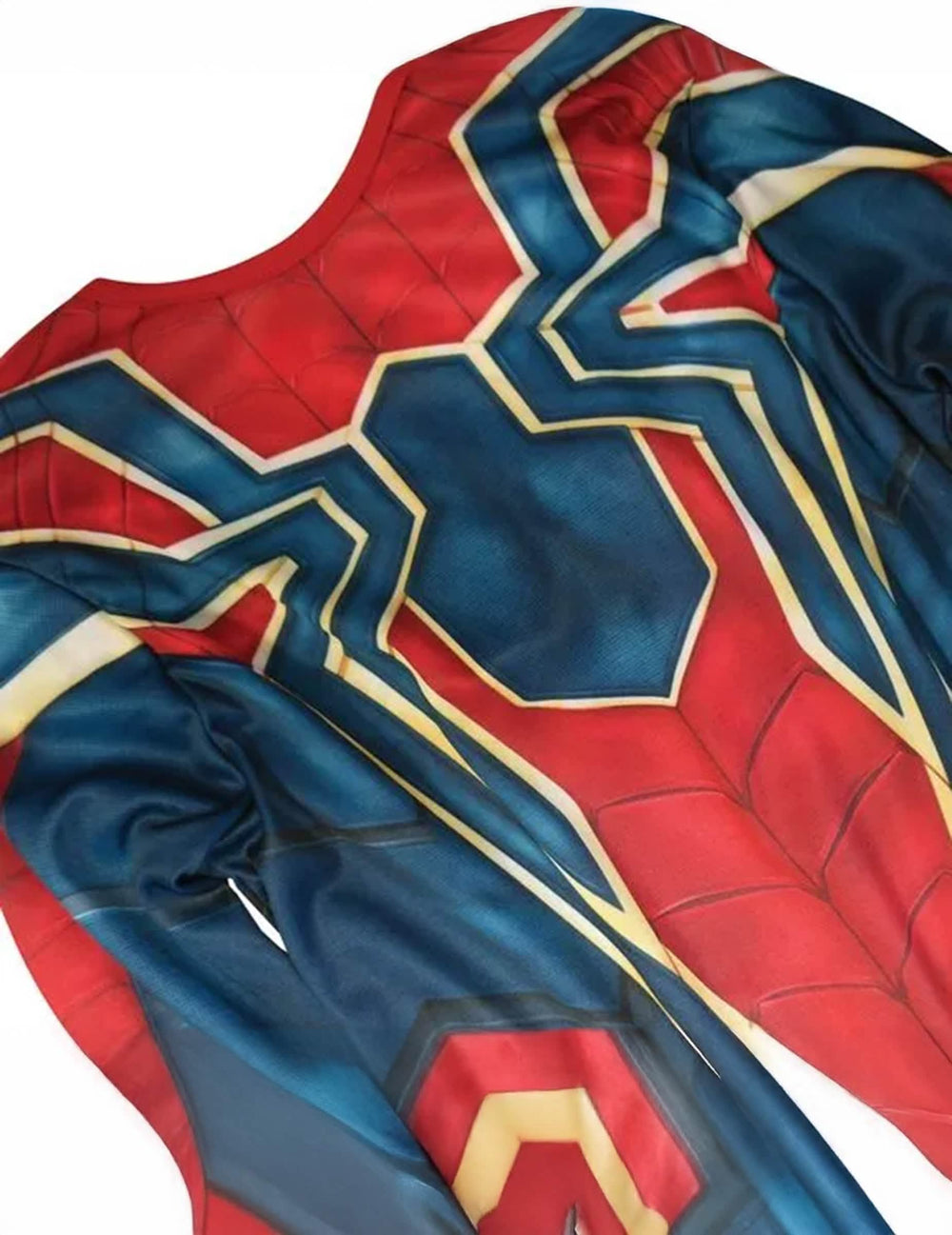 Detalj paukova amblema klasičnog kostima Iron Spider Infinity War™