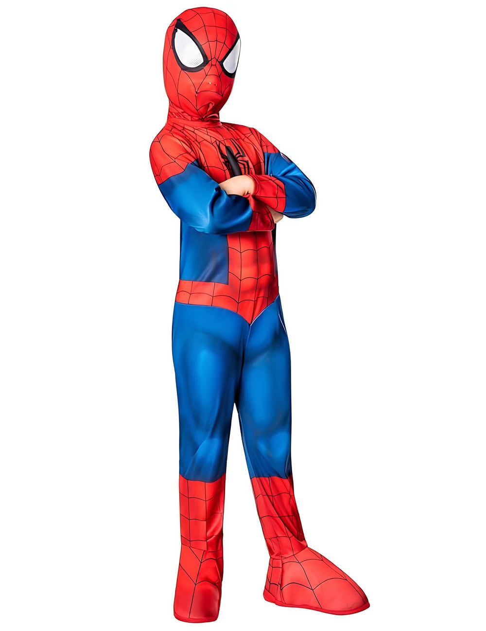Bočni prikaz klasičnog kostima Ultimate Spiderman™