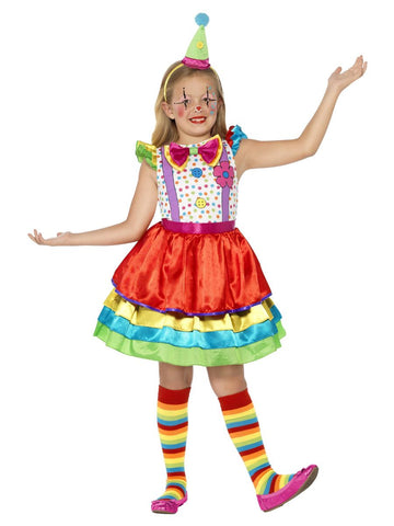 Višebojna djevojka kostim clown djevojka