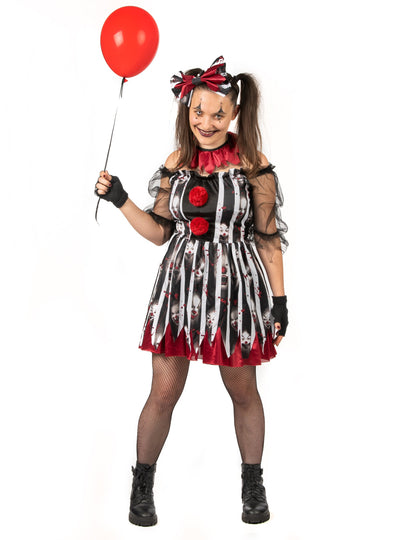 Ženski luksuzni kostim ludog klauna