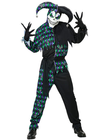Odrasli luksuzni monstruozni kostim klauna