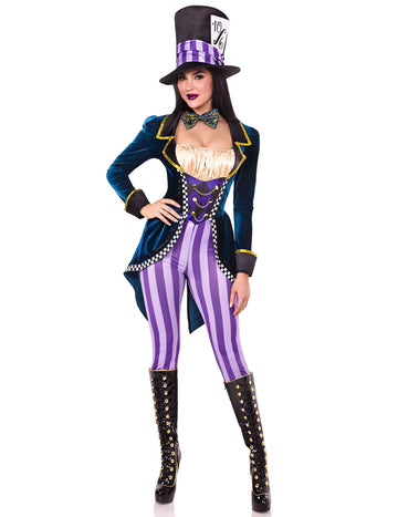 Ženski seksi kostim Ludog Šeširdžije