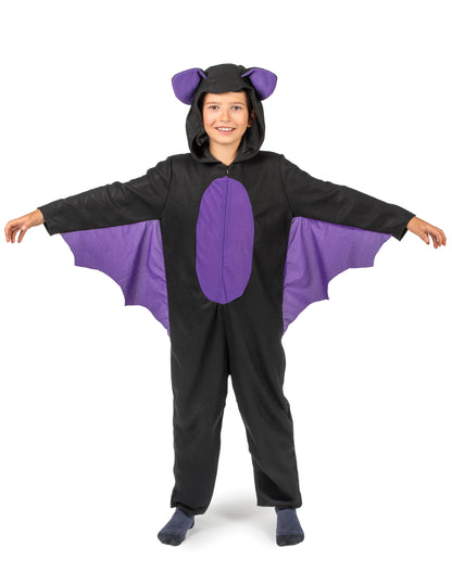 Kombinirani kostim crnog i ljubičastog dječaka