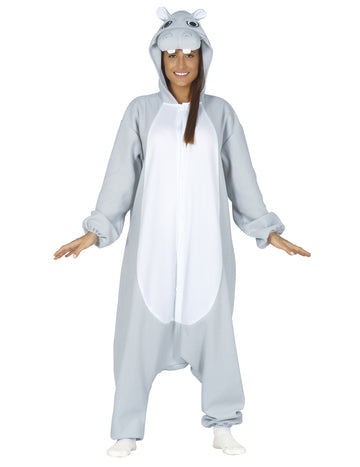 Kombinirani kostim za odrasle hippopotamus