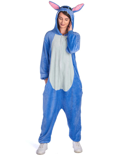 Kostim ženskog plavog izvanzemaljskog bića