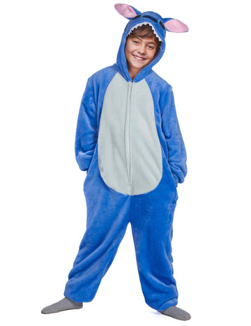 Dječja plava kostim izvanzemaljskog bića