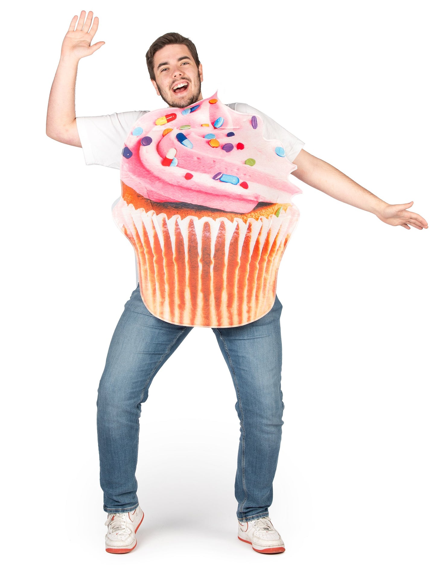 Odrasli ružičasti kostim za vitamine