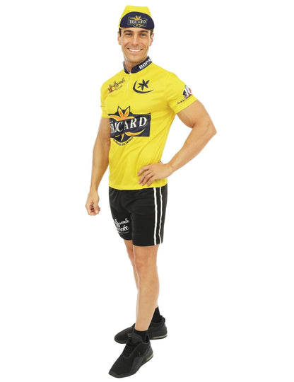 Muški žuti kostim za biciklizam