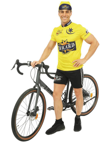 Muški žuti kostim za biciklizam